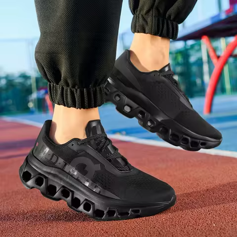 Men Sports Shoes Luxury Casual Sneakers Mesh Running Shoes Summer Lightweight Platform Fashion Basketball Walking Shoes for Men 10 best sales tenis panda nike - №1