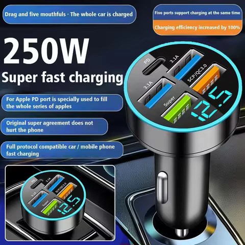 6 best sales car charger pd - №6