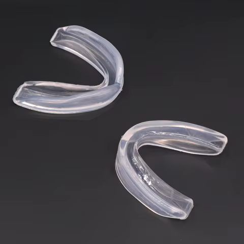 COYOCO Sports Tooth Silicone Mouth Guard Boxing Protector Anti-wear Free Shaping Taekwondo Mouthguard Karate Rugby Braces 6 best sales replacement teeth - №3