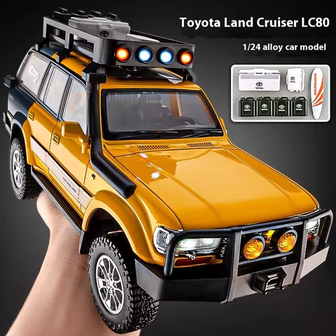 8 best sales toyota land cruiser toy cars - №5
