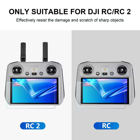 Tempered Glass for DJI Mini 4 Pro RC 2 Remote Control Screen Protector for DJI Mini4 Pro RC2 Anti-scratch Film Glass Accessories 8 best sales drone dji phantom 3 - №8