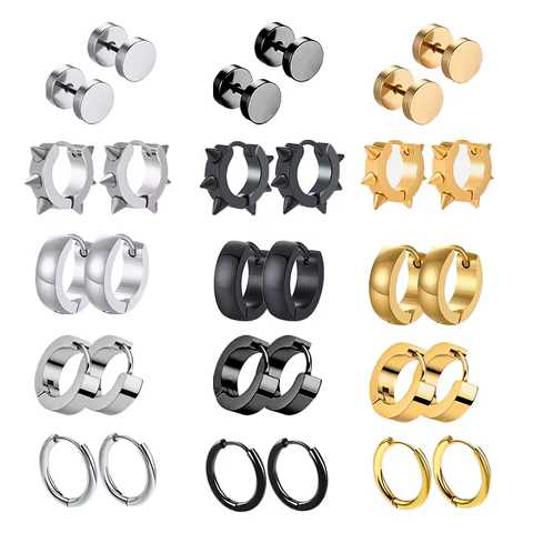 8 best sales spike ball earrings - №8