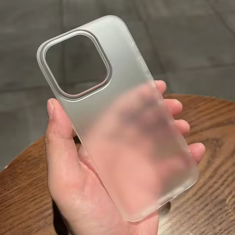 Ultra Thin Matte Hard PC Translucent Clear Phone Case For iPhone 16 Pro 15 14 Plus 13 12 Pro Max Shockproof Slim Skin Back Cover 6 best sales zyxel - №5