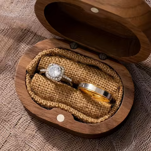 8 best sales wood ring box - №5