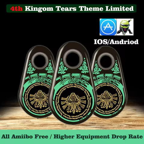 For Amiibo Universal Amiibolink Bluetooth Keychain 52 Games NFC Card Zelda Jet Bros for Nintendo Switch Console Game Accessories 8 best sales playstation keychain - №2
