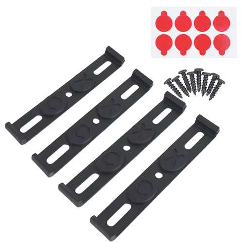 License Plate Holder 4PCS Weather-Proof Frameless License Plate Frame Car Tag Frame for Front and Rear Car Tags Car Accessories 8 best sales ticket to ride board game - №5