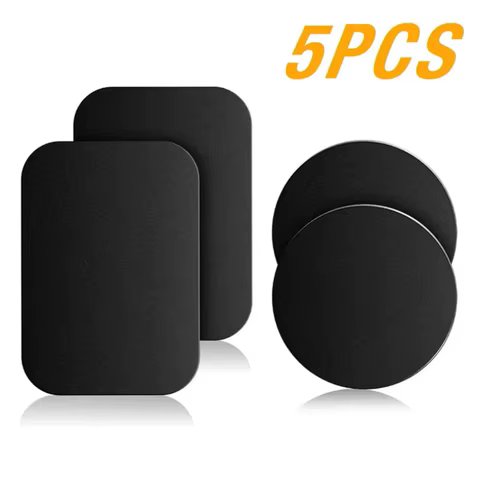 Disk Thin Metal Plate Disk For Magnetic Car Phone Holder Iron Sheet Sticker For Magnet Tablet Desk Phone Car Stand Mount Round 12 best sales magnetic sticker for phone - №2