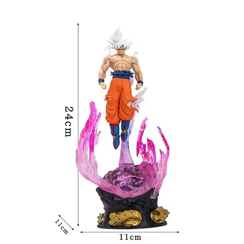 25cm dragon ball Figure Son Goku Figure Super Saiyan Figures Pvc Model Statue Doll Room Decor Collection Ornament Toys Gifts 8 best sales mould king harry potter - №1