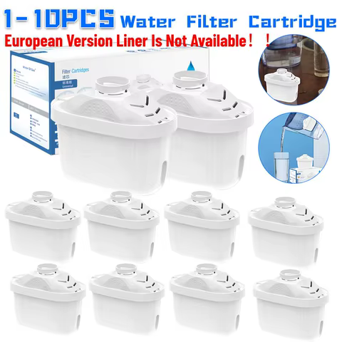 For Brita Maxtra Water Filters Cartridge Purify Kettle Activate Carbon Water Filter European Version Liner Is Not Available 10 best sales mineral filter - №10