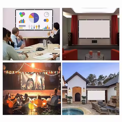 12 best sales reflective projector screen - №1