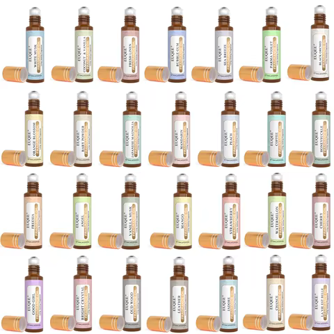 EUQEE 10ml Fragrance Oil Roll-On Long Lasting Scent La Vie Est Belle CHANCE Jadore Cotton Strawberry Mango for Men and Women 12 best sales nicotine liquid - №9