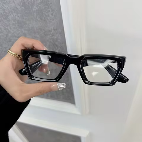 12 best sales transparent frames for men - №11