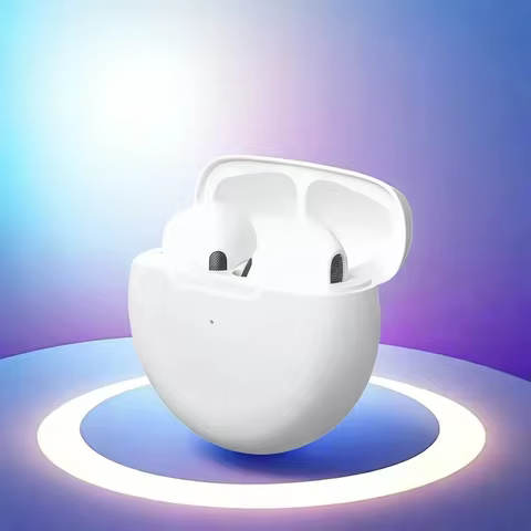 Pro 6 TWS Bluetooth Earphones Wireless Bluetooth Headset Noise Cancelling Earbuds with Mic Pro6 Wireless Headphones for IPhone 8 best sales revomax - №1