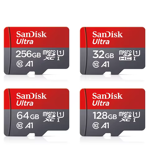 Ultra microsd 128GB 32GB 64GB 256GB 512GB A1 Micro SD Card SD TF Flash Card Memory Card Class 10 for Phone 8 best sales psb - №5