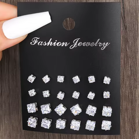 8 best sales earrings glitter - №2