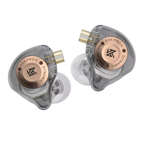 KZ EDX PRO X Dynamic Drive Earphone HIFI Bass Music Earbud Sport Noise Cancelling Headset KZ EDXPROX ZSTX ZSN PRO ZAS EDA ZVX 8 best sales revomax - №2