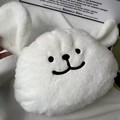 40CM Line Puppy Kawaii Anime Dolls Cute Toys Pillows Cars Cushions Decoration Sofa Nap Pillow Fashion Accessories Birthday Gifts 10 best sales miffy sticker - №7