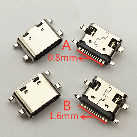 5-100pcs Micro USB Type C Charging Port Dock Connector For Teclast M40 TLA007 P20 10.1 Inch P20HD X10HD Socket Contact Jack Plug 10 best sales plug micro usb - №7