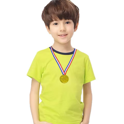 10/20Pcs Plastic Gold Winner Award Medals Kids Birthday Party Favors Sports Game Prize Toys Soccer Football Party Pinata Filler 8 best sales medals - №1