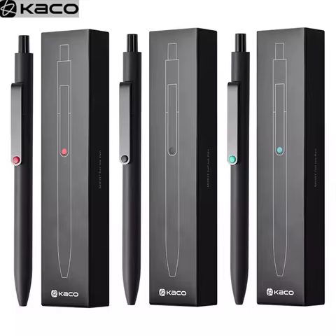 KACO 0.5mm MIDOT Gel Ink Pens, Quick-drying Press Smooth Writing Pen, High Volume for Taking Exams Grading Homework Doing Papers 10 best sales spongeless ink cartridge - №2