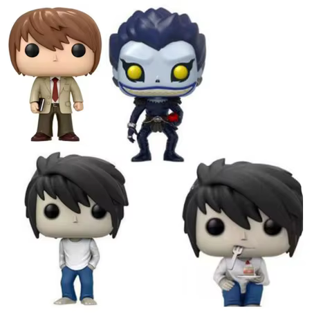 Anime Ryuk & L Yagami Light 10cm Action Figure Toys 10 best sales death note ryuk action figure - №10