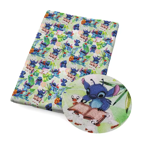 12 best sales lilo and stitch fabric - №6