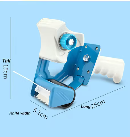 Tape Sealing Packer Tape Dispenser Capable 5cm Width school Office Sealing Tape Holder convenient tape dispenser wholesale 12 best sales large tape dispenser - №8