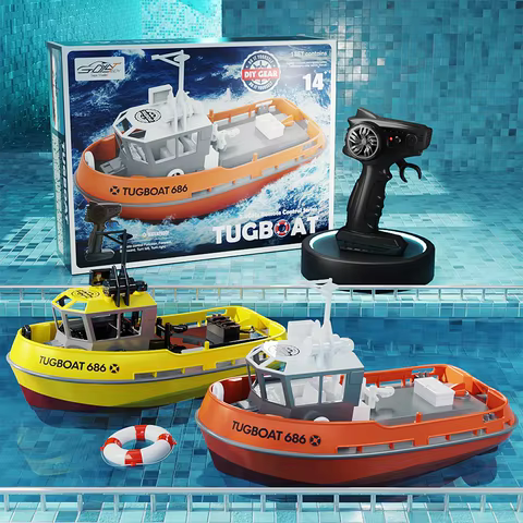 12 best sales rc tug boat - №5