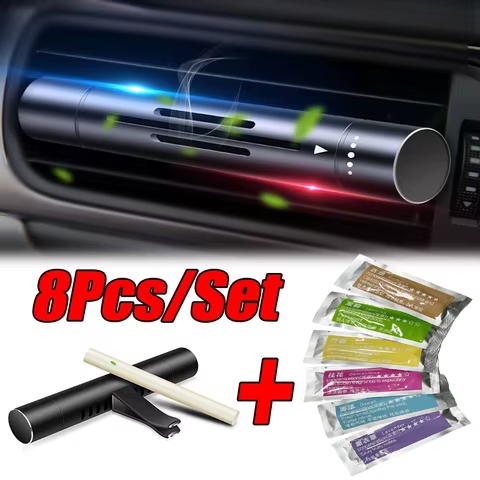 8Pc/Set Car Air Vent Perfume Car Air Freshener Flavoring Smell Aroma Car Perfumes Air Freshener Parfum Auto Interior Accessories 8 best sales volkswagen bora toy - №4