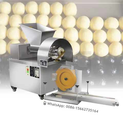 Automatic Continuous Hydraulic Cutter Rounder Ball Machine And Cutting Dough Divider To Beget Bread For Bakery 6 best sales dough divider - №1