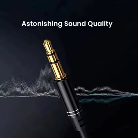 XIKCU 3.5mm Extension Cable Headphone Extension Cable Gold Plated Aux Cable Audio Stereo Jack Male to Female TRS Cord 1m 5m 12 best sales 2 male 1 female 3.5mm - №4