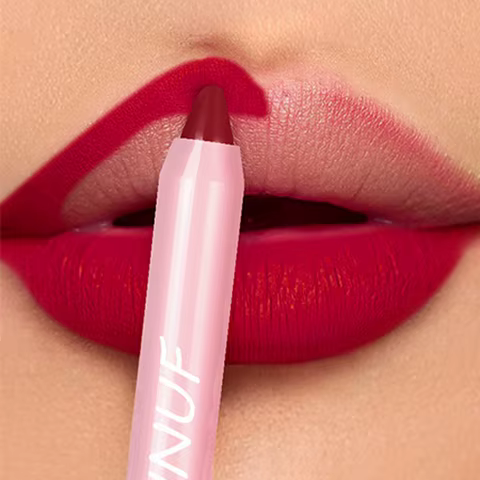 18-Colors Lipstick Pencil Waterproof Sexy Red Matte Contour Tint Lipstick Lasting Non-stick Cup Lipliner Pen Lip Makeup Cosmetic 10 best sales sexy lipstick - №9