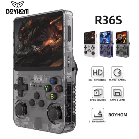 128G R36S Retro Handheld Video Game Console Linux System 3.5 Inch IPS Screen R35s Pro Portable Pocket Video Player 64GB Games 12 best sales refurbished nokia - №5