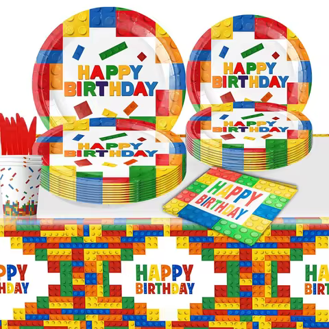 12 best sales lego birthday decorations - №8