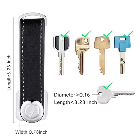 8 best sales key chain pouch - №4