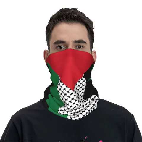 10 best sales palestine scarf keffiyeh - №3