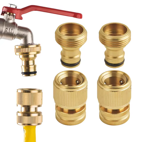 12 best sales garden hose connector - №9