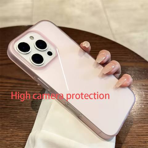 Soft Matte Candy Transparent Phone Case For iPhone 16 15 14 Pro Max Plus 13 12 11 XR XS XsMax 8 Shockproof Silicone Bumper Cover 6 best sales zyxel - №3
