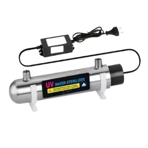 12W Stainless Steel UV Water Sterilizer Ultraviolet Tube Lamp Direct Drink Disinfection Filter Aquarium Fish Tank Purifier 8 best sales uv light for aquarium - №3