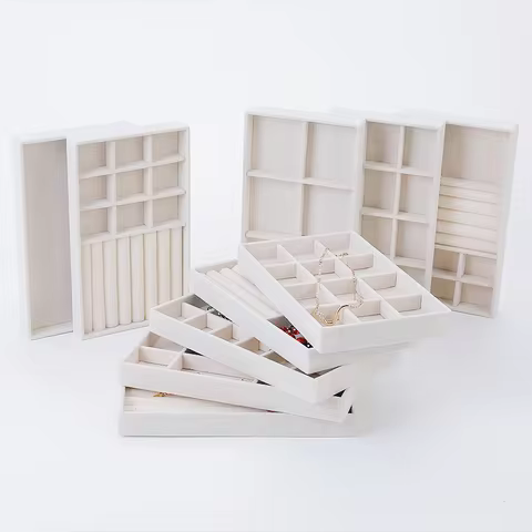 Jewelry Box Jewelry Tray Display Stand Multiple Style Jewelry Organizer Jewelry Accessories 8 best sales jewelry book - №6