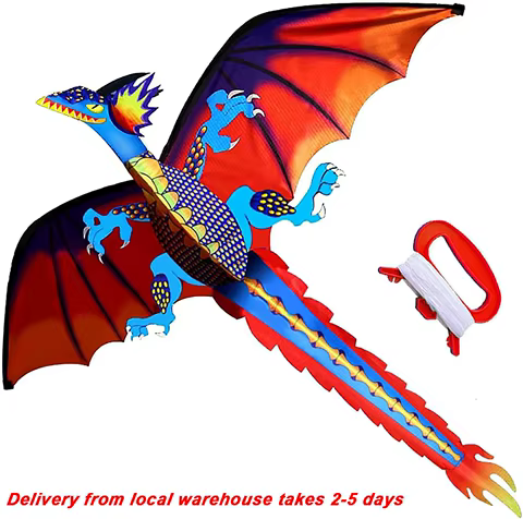 8 best sales dragon kite - №3