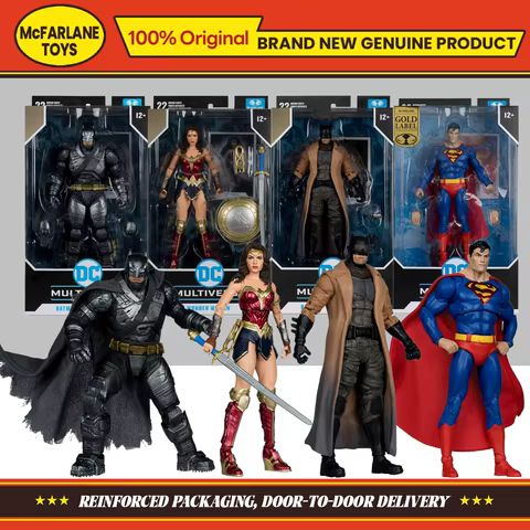 McFarlane Toys DC Superman™&Dawn of Justice Wonder Woman&Batman Knightmare&Batman Armored Suit Action Figure Model Gift 10 best sales spawn mcfarlane - №7