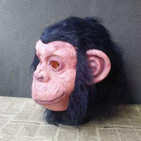 12 best sales monkey mask - №7