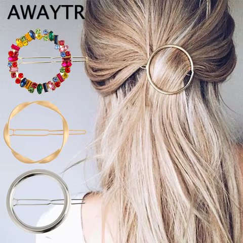 10 best sales golden hair pin - №10