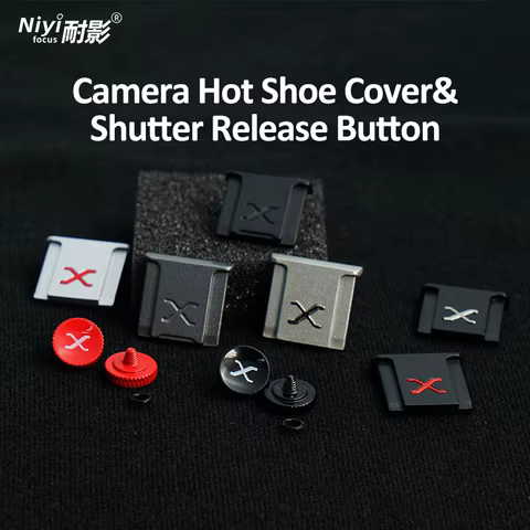 Camera Hot Shoe Cover Hot shoe protector dustproof Metal for Fuji Fujifilm XS10 XM5 XT4 XT5 XT30II XH2S XA7 X100V XT100 xt200 12 best sales fuji xt3 - №1