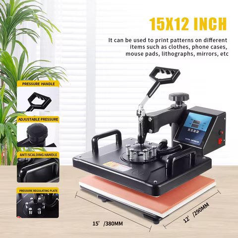 10 best sales portable heat press - №3