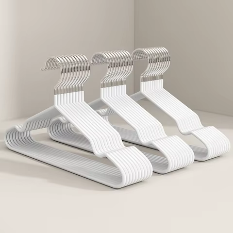 Non marking Clothes Hangers for Home Use Non slip Drying Hangers Metal Thick Clothes Hangers Storage Bedrooms Wardrobes Adult cl 8 best sales clothes hangers bulk - №4