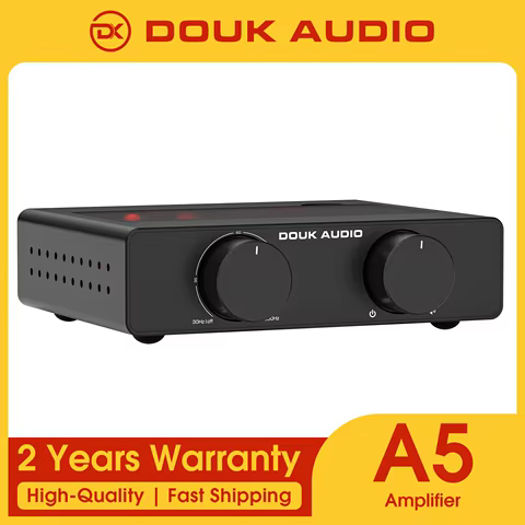Douk Audio A5 Mini TPA3255 Digital Power Amplifier HIFI 300W Class D Home Stereo Speaker Amp 10 best sales amplifier class d - №8