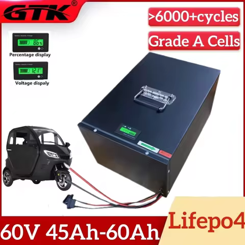 10 best sales 60v 45ah battery - №3