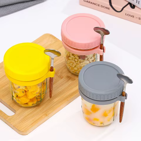 6 best sales glass jar set - №6